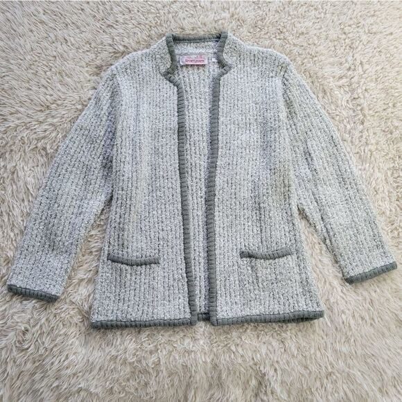 Vintage Sportlights Nubbly Knit Sweater Jacket M - Picture 1 of 4